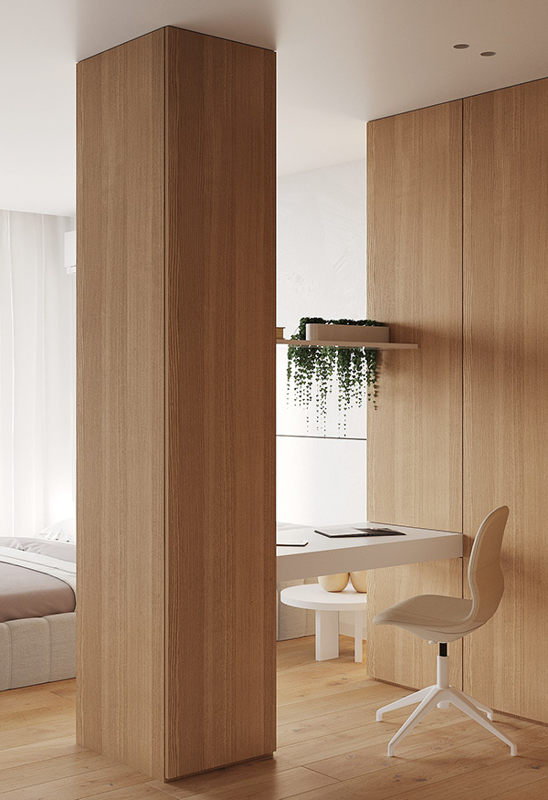 原木简约风空间设计 既干净又舒适-16