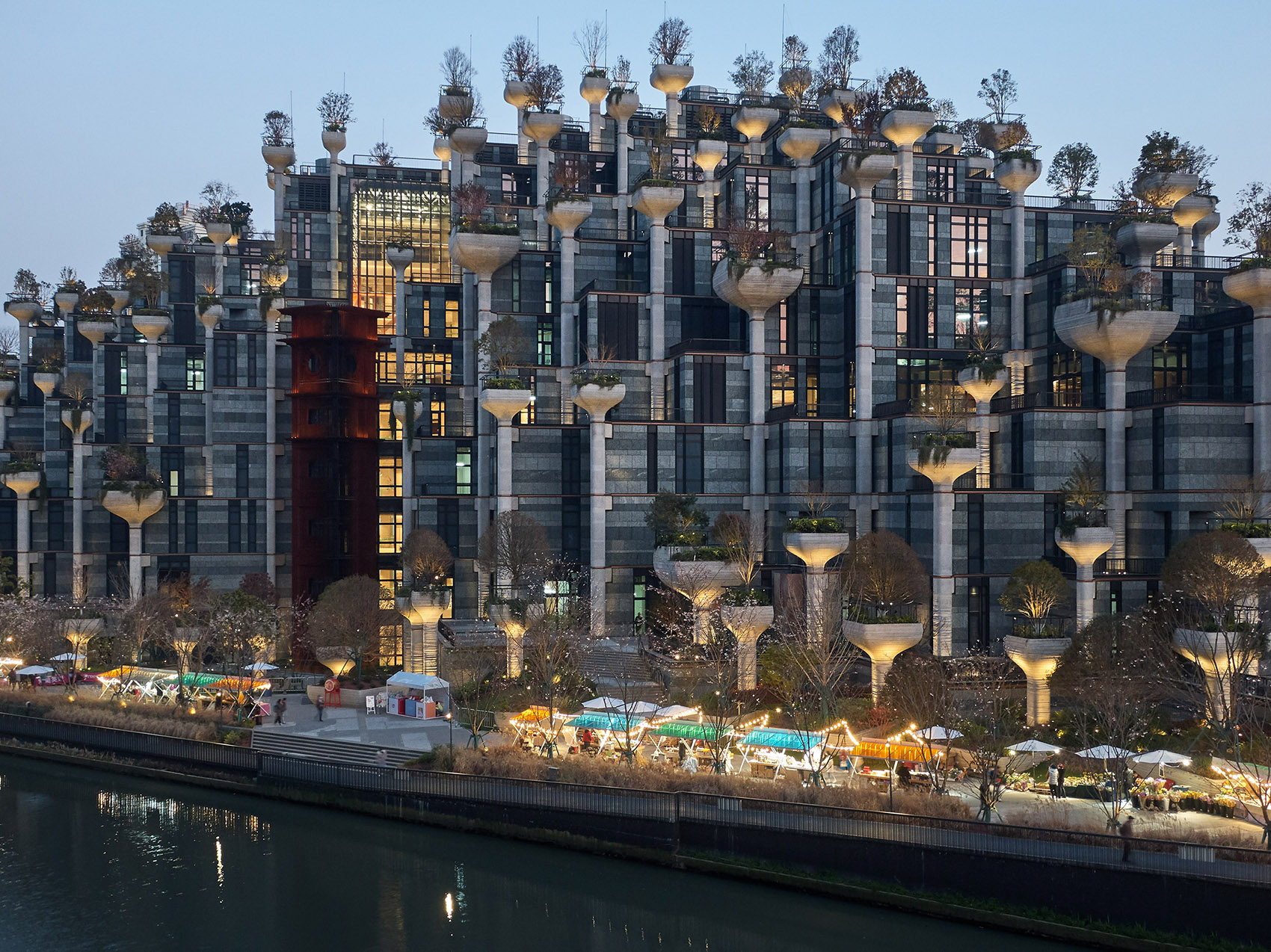 上海 1000 Trees 商业综合体丨中国上海丨Heatherwick Studio-13