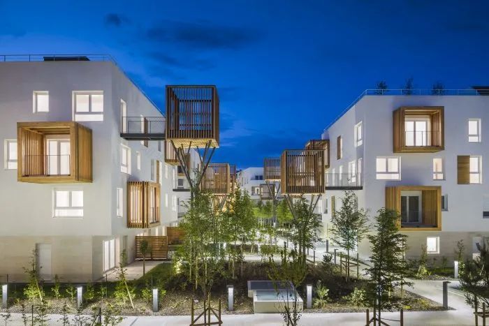 法国 Romainville 公寓,绿色生态的开放城市街区-25