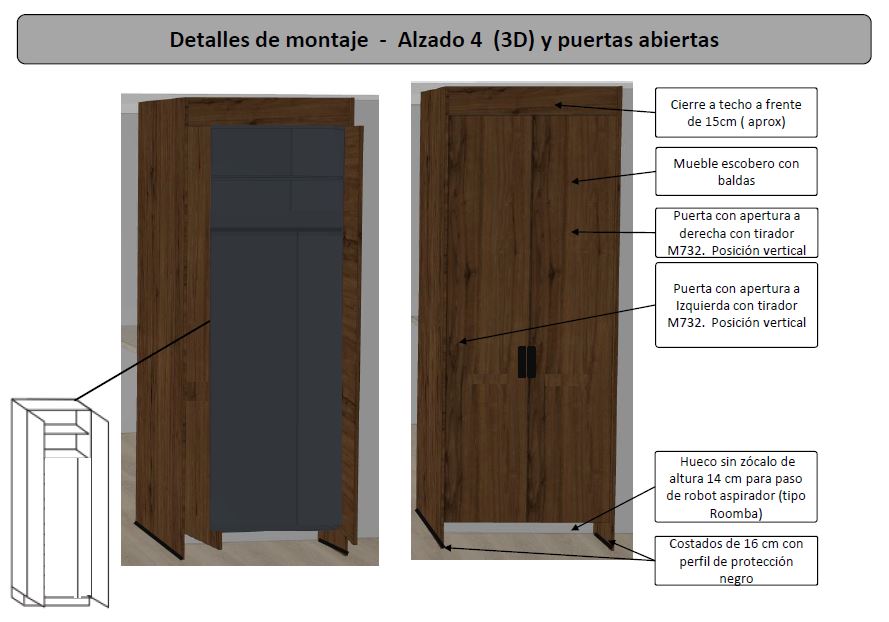 Cocina y salón integrados (50 m2) en Chalet de Aravaca-44