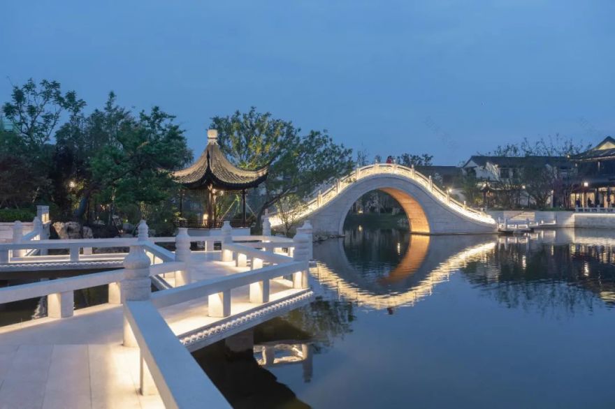 苏北水乡的精致生活小镇·宿迁绿城梨园湾小镇丨中国宿迁丨浙江蓝颂园林景观设计集团有限公司-11