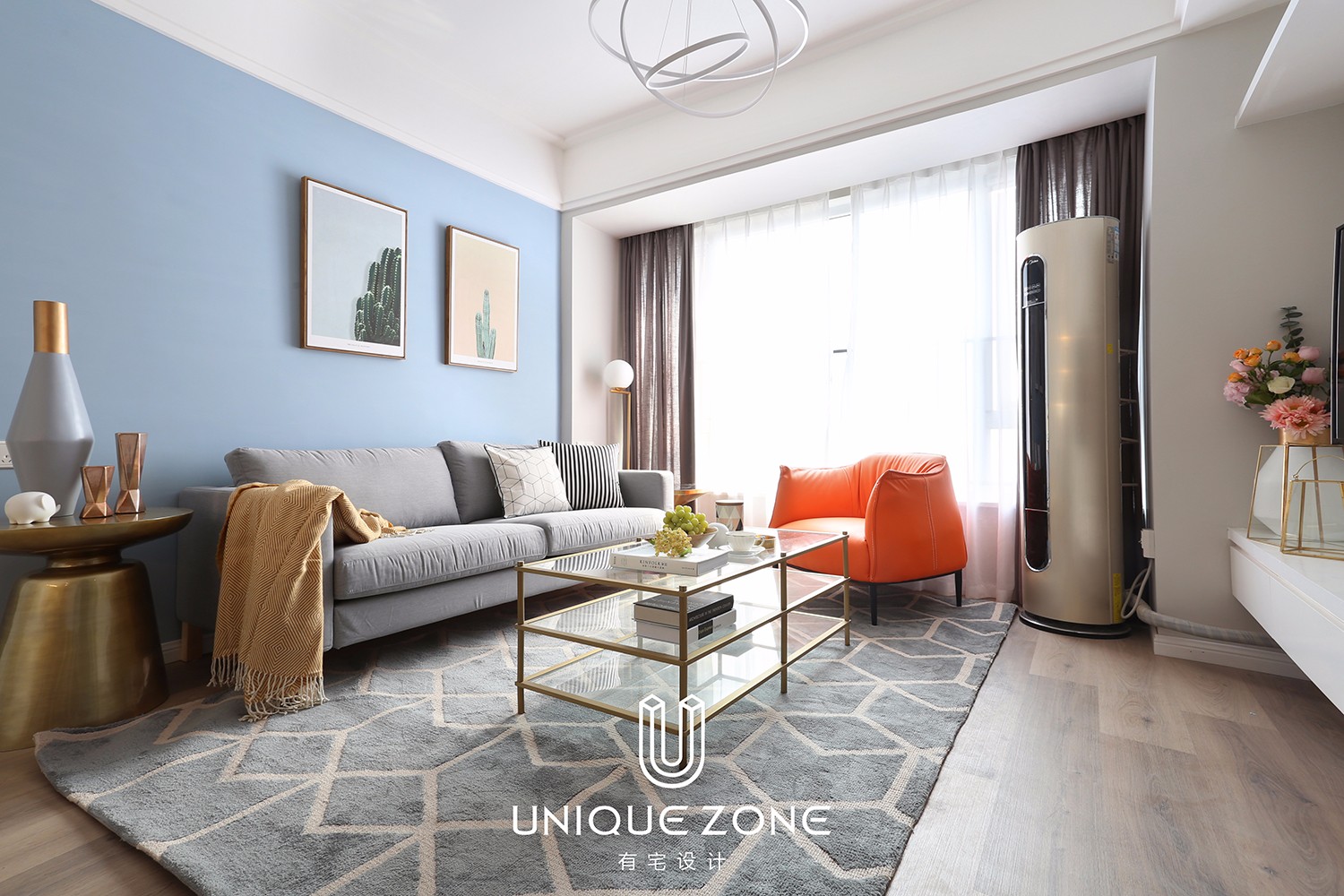 《晚风》舒适宅设计 | 格局优化，色彩搭配，储物空间-6