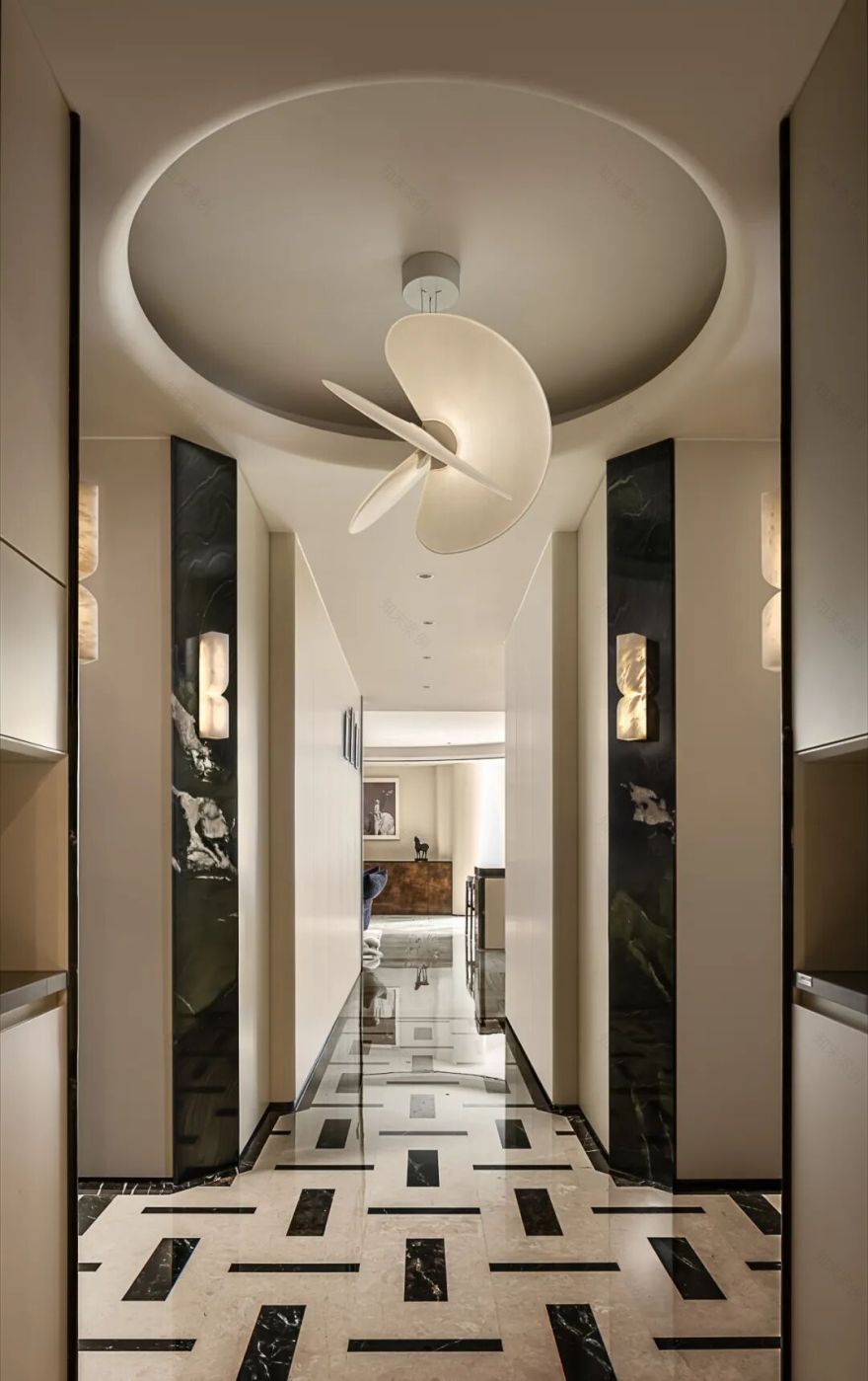 江景流动处,生活悄然盛放—重塑228㎡徐汇滨江宝能公馆游艇大宅的光与序-16