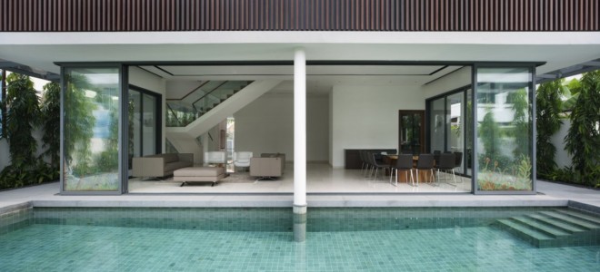 豪华别墅 现代风格新加坡现代住宅设计-20