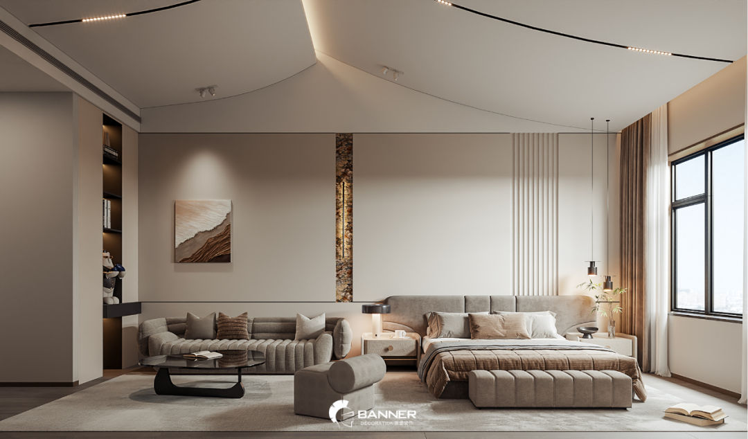 425㎡现代轻奢之居丨杨磊-44