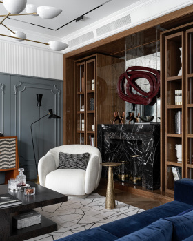 彼得堡市中心公寓室内设计丨安娜·祖耶娃