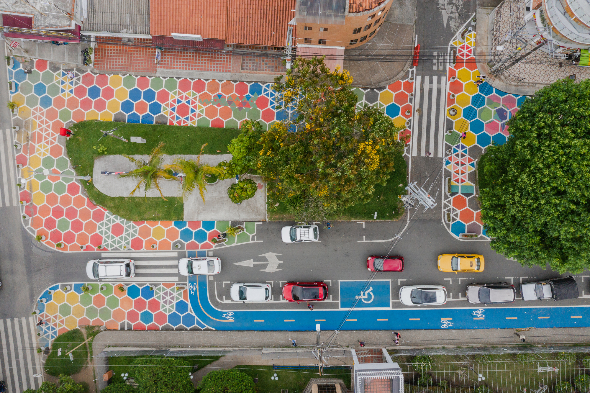 Intervención Calle Consciente, un jardín de colores(2019)(Arquiurbano Taller)设计-42