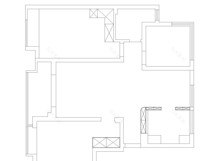 99 平复古风平层改造丨中国南京丨南京山舍建筑设计-32