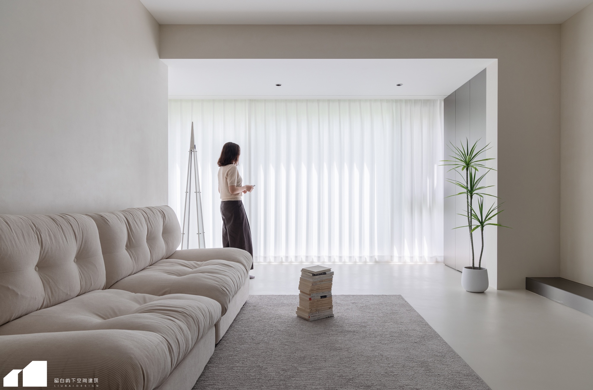 留白·实景 ｜邂逅｜微水泥的平静自由感，自然系与光影共生-8