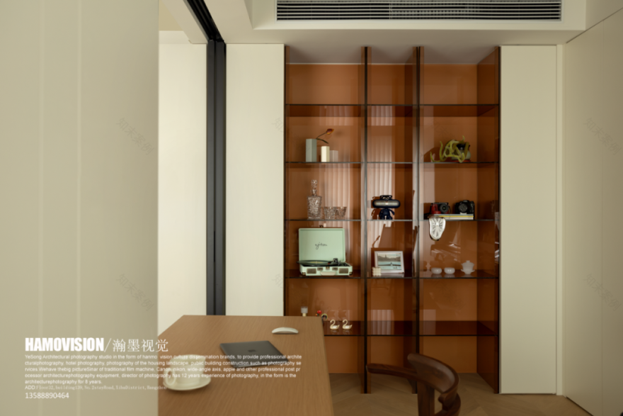 奶油色空间中的极简艺术丨中国上海丨年·演播室-30