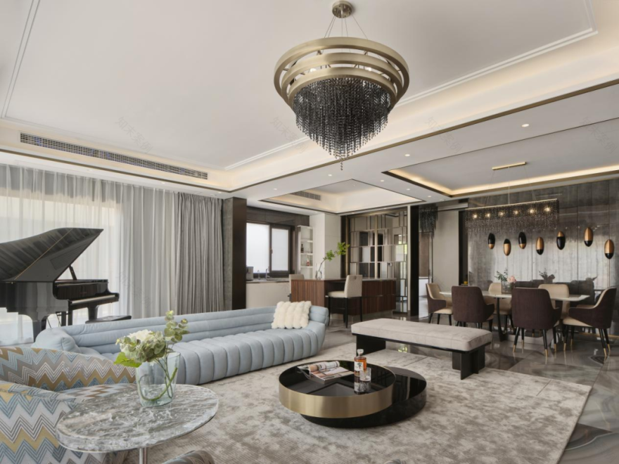 现代家庭居住空间设计-15