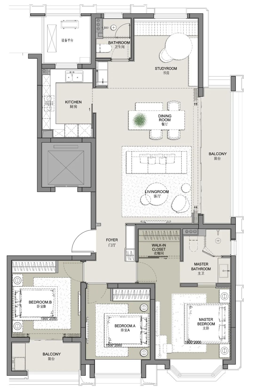华润·悦府样板间多套丨中国浙江丨张健-43