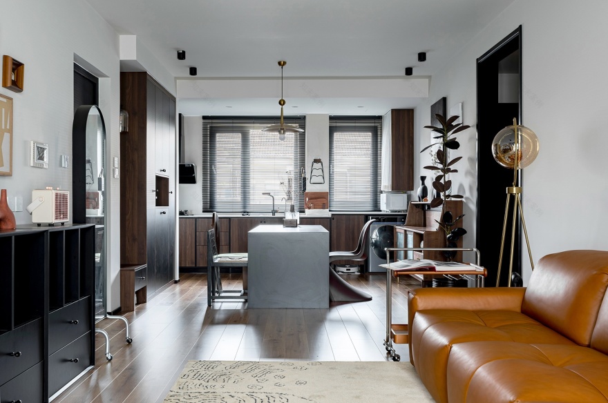 好宅小姐姐中古风的家丨中国北京丨久栖设计-28