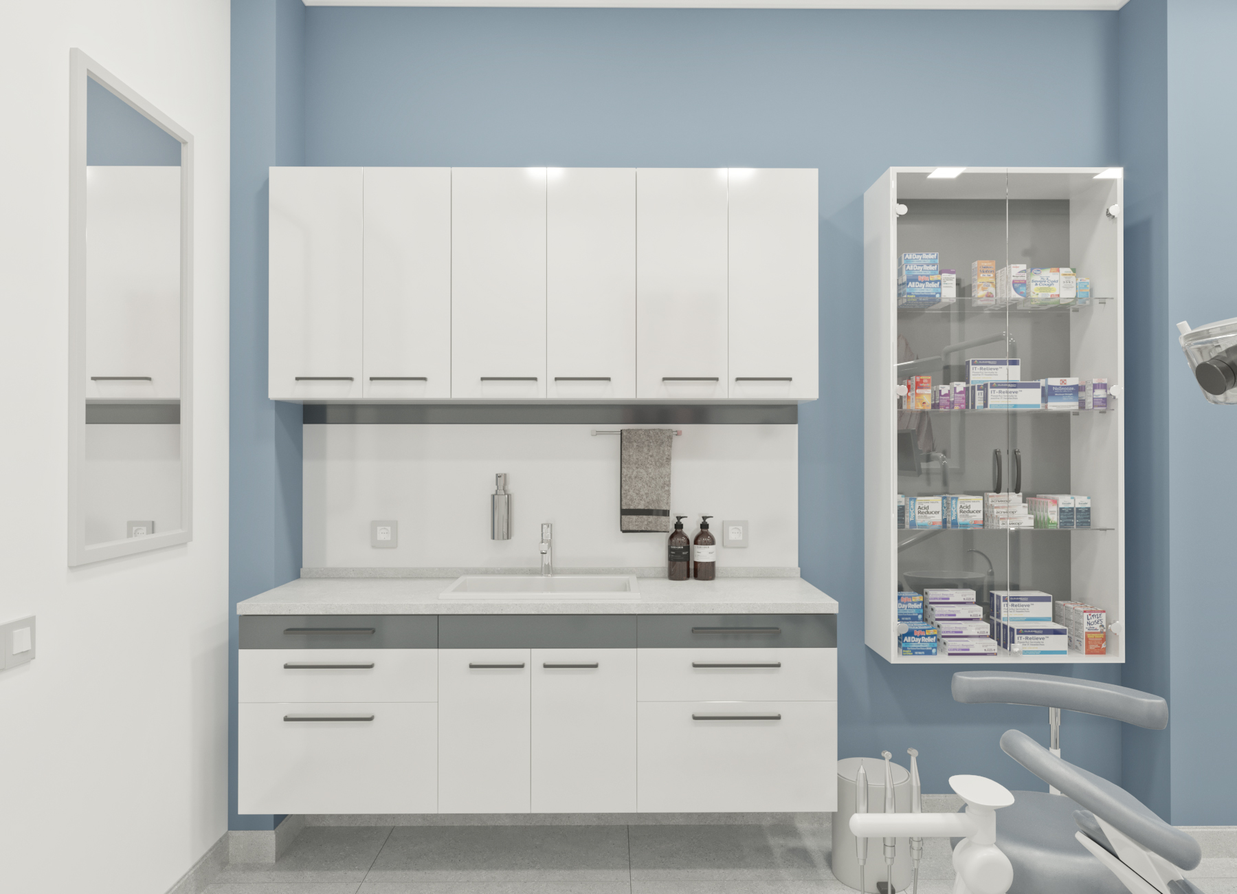 Dental Clinic - dental clinic interior design-24