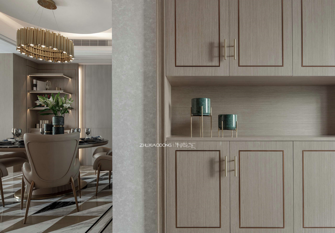 舟山 420㎡别墅 | 轻奢主义的初心落地-34