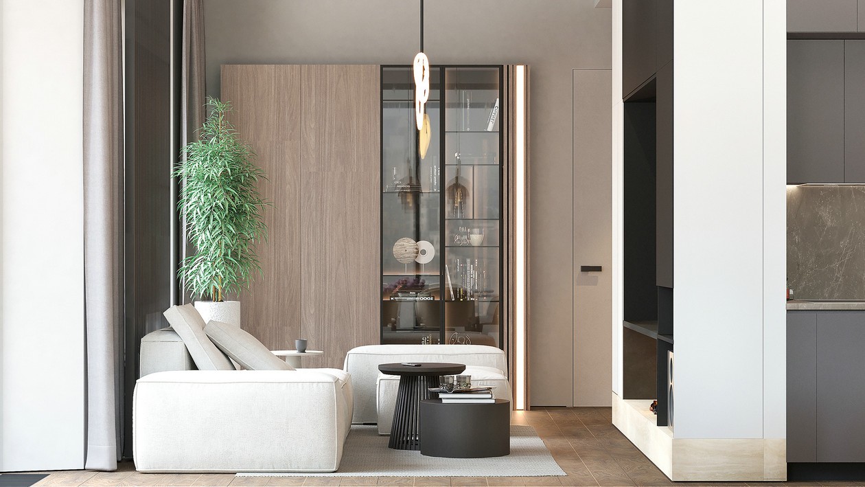 85㎡简约风住宅设计-1