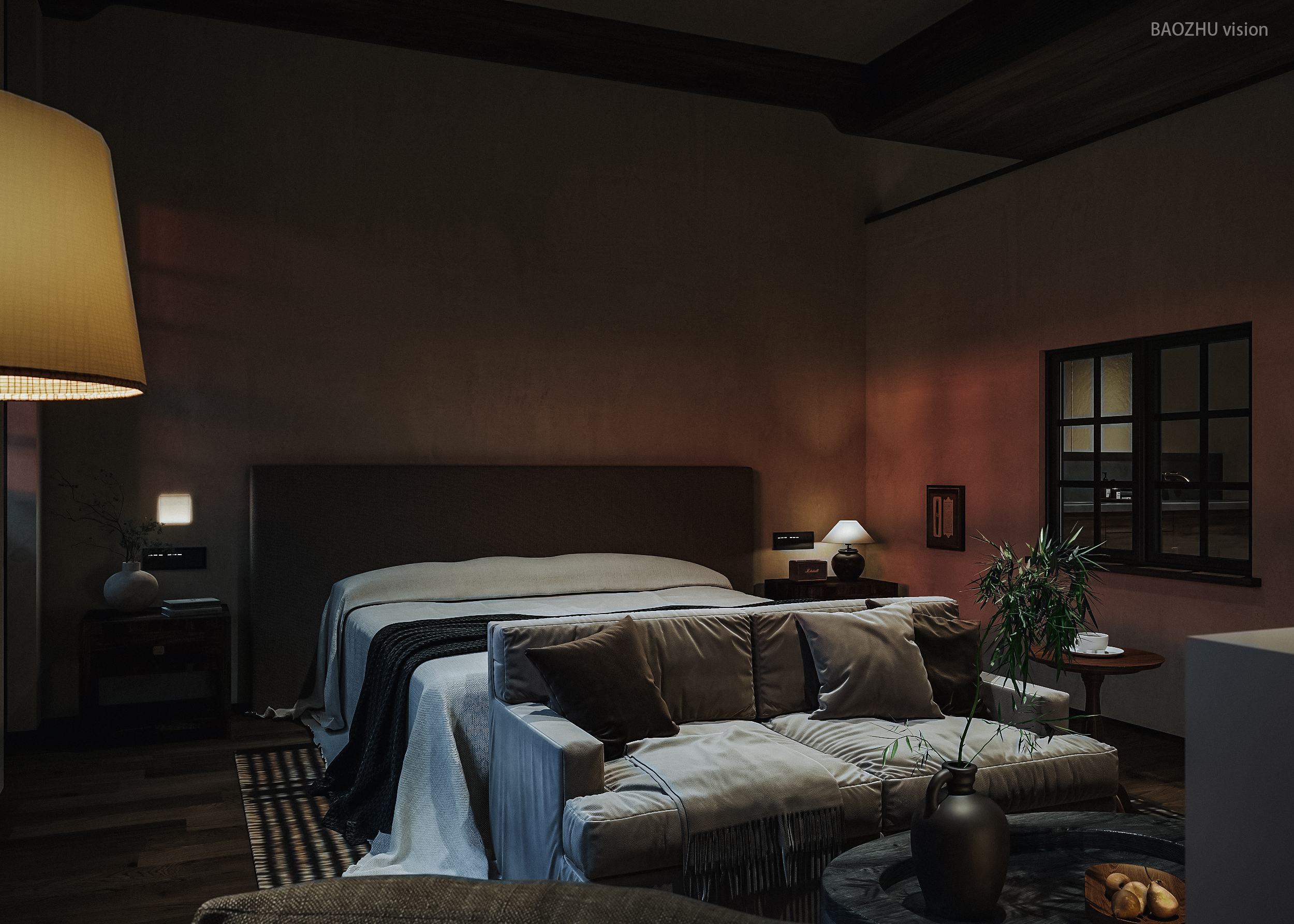 中山府酒店客房效果图方案丨中国中山-48