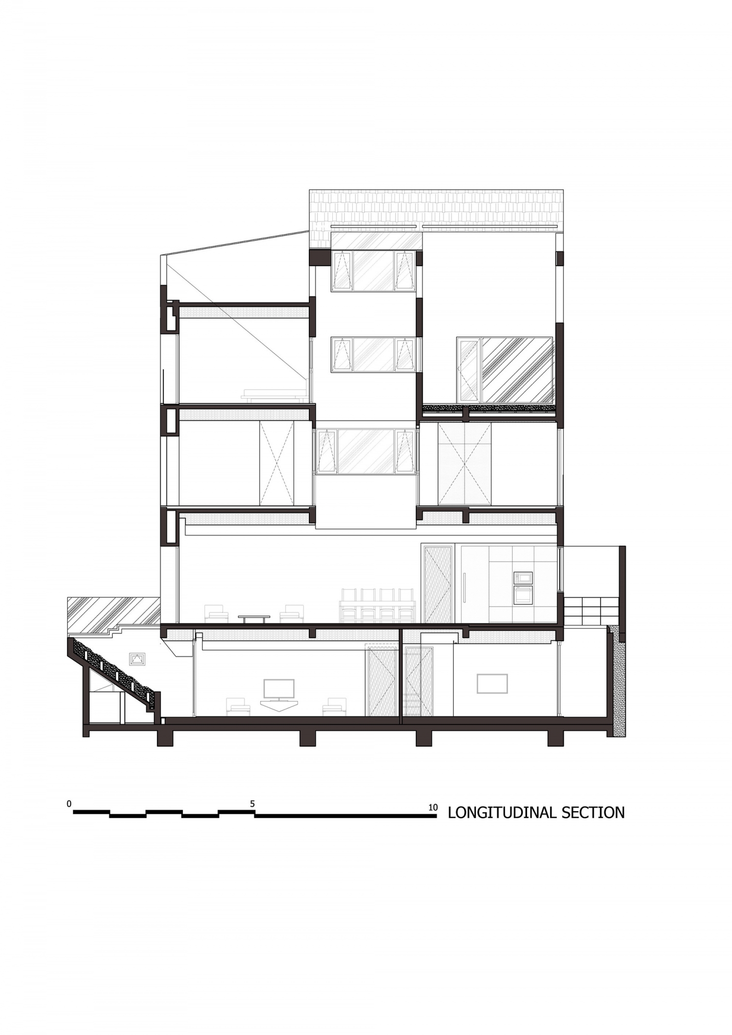 越南胡志明市折墙住宅丨NHA DAN ARCHITECT-63