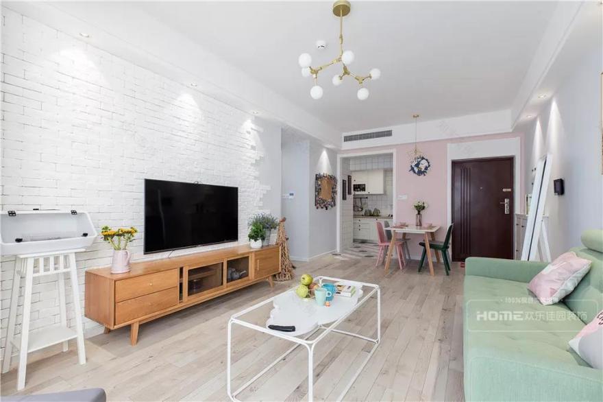 金牛新都汇 80㎡北欧风马卡龙色空间,打造梦幻城堡-41