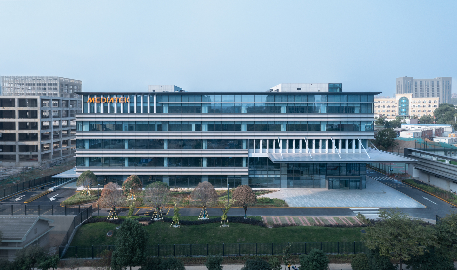 武汉联发科研发中心丨中国武汉丨上海潘冀建筑设计-14