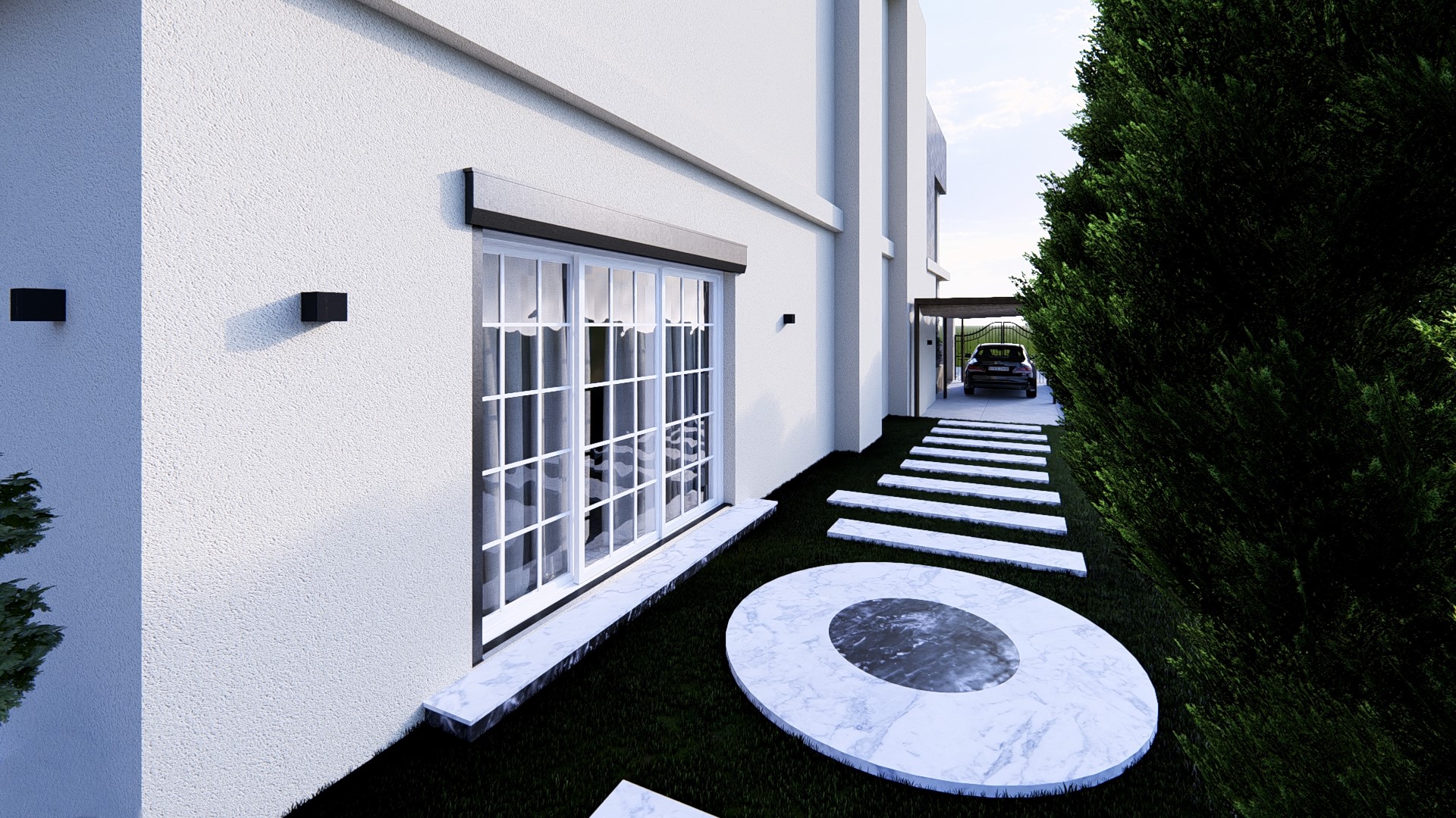 Private Villa in Karma Compound/Sheikh Zayed - Exterior-6