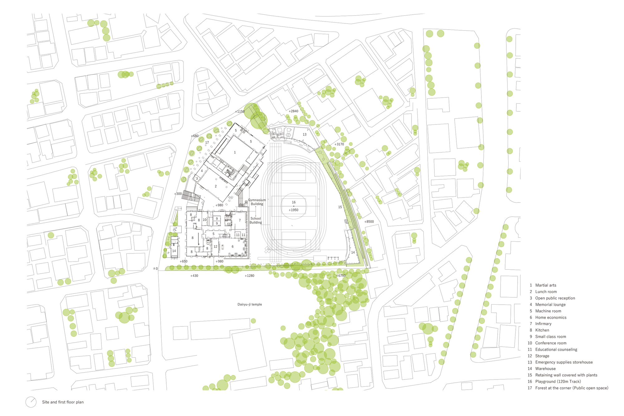 田畑初中丨日本东京丨Coelacanth K&H Architects-12