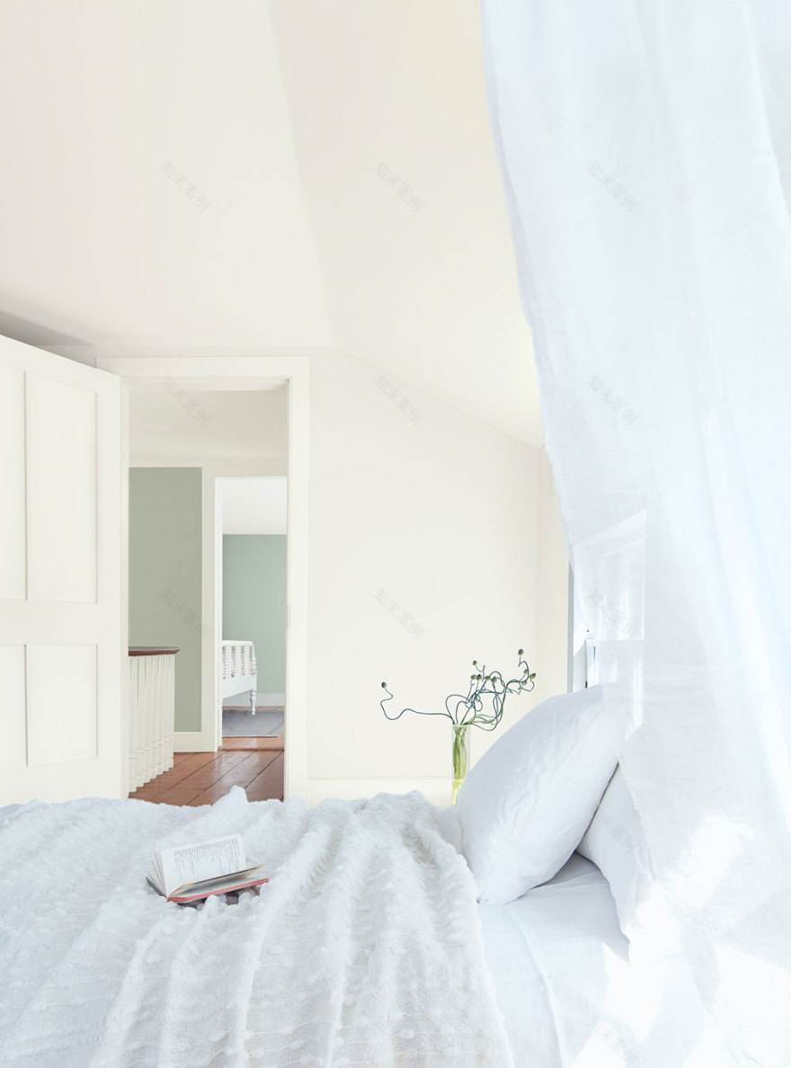 2022 年室内设计色彩趋势 | Benjamin Moore 的淡雅春季调色板-11