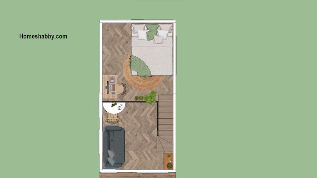 3·6米带卧室阁楼的小房子设计-19