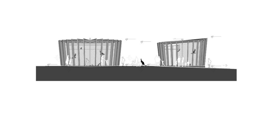 Öhringen动物园内木结构建筑工程丨德国-30