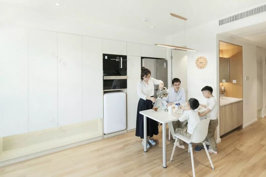 59㎡小屋变身四口之家舒适居所,设计亮点一一解析-29