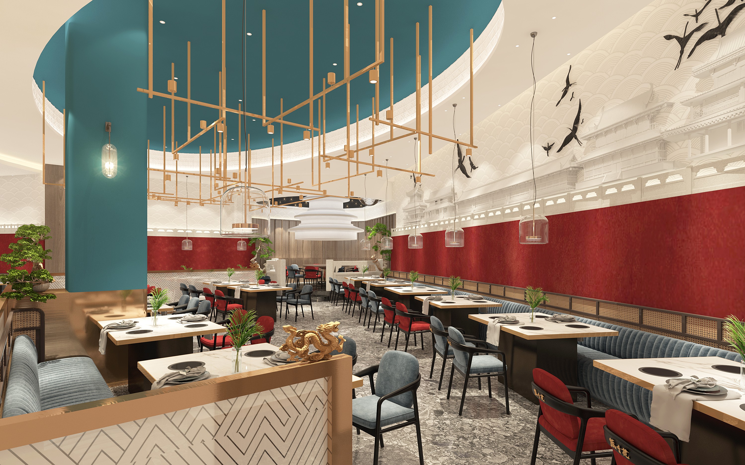 德香苑臻享店光环店丨中国渝北丨重庆派派全案设计公司-14