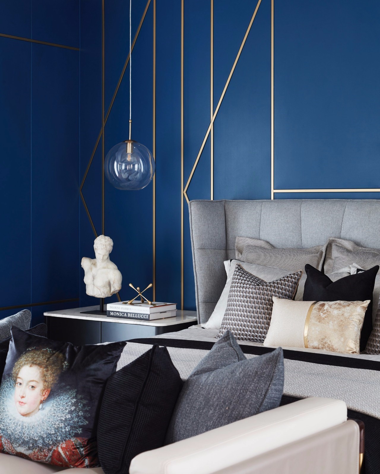 致敬 ArtDeco 的艺术装饰盛宴·600㎡精致奢华别墅空间设计-13