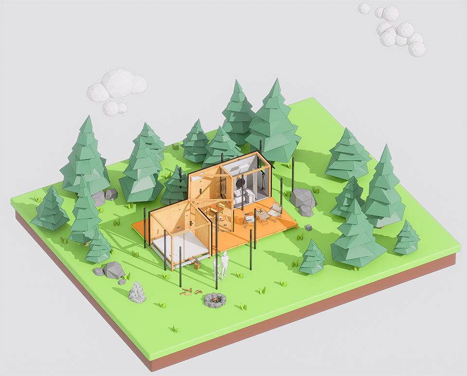 [荒野之家 #118#]-调色盘之家丨中国武汉丨个个世界 + 先进建筑实验室-58