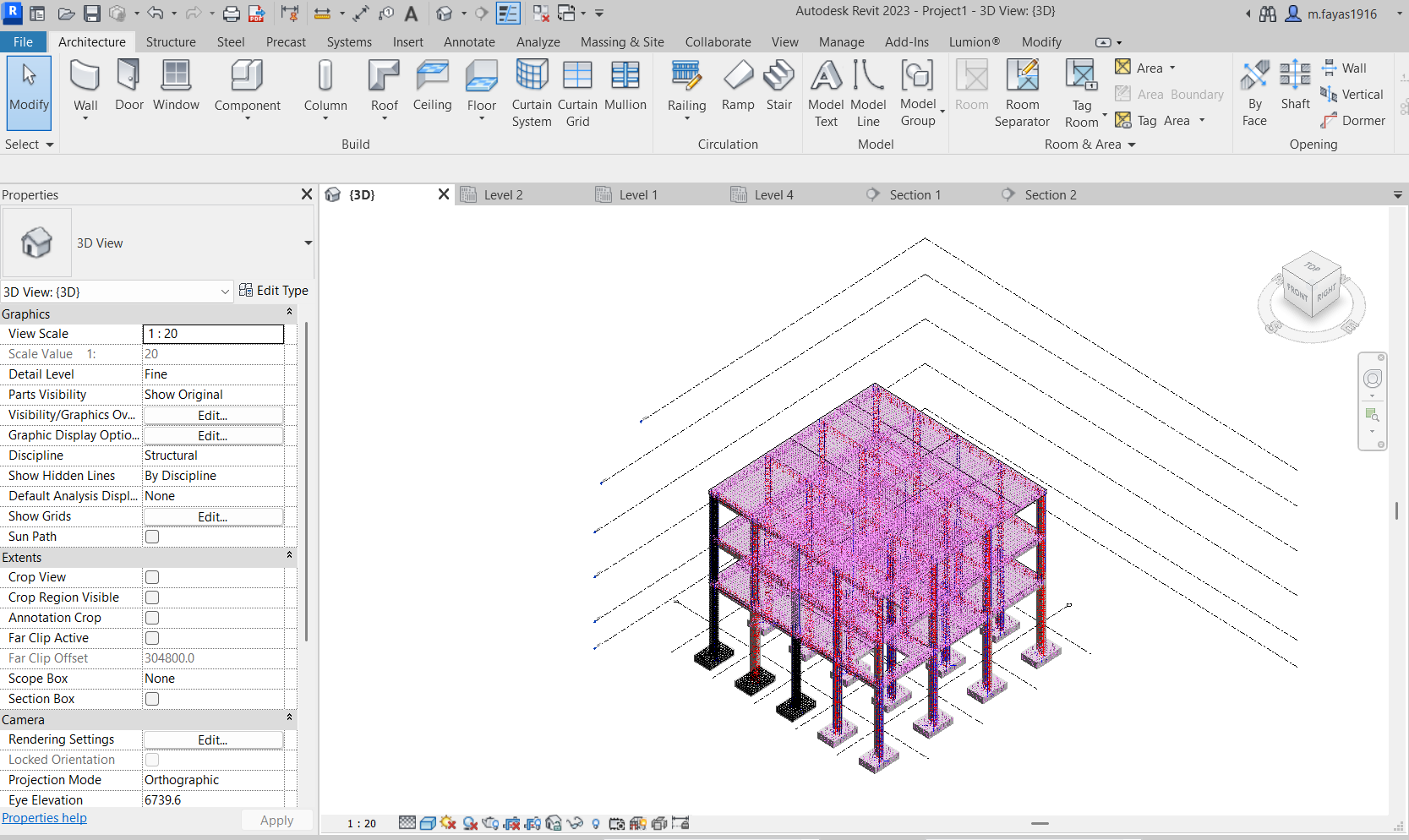 Structure BIM Modeling-1