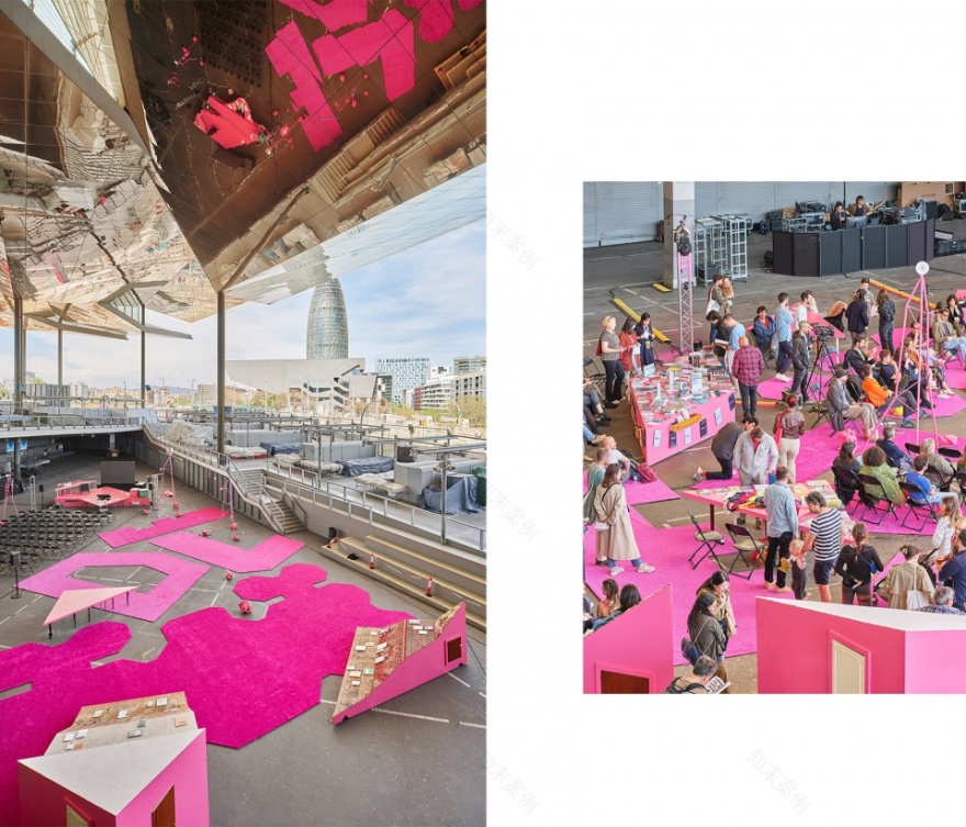 巴塞罗那快闪装置“游牧者集会”,激发市场互动-7