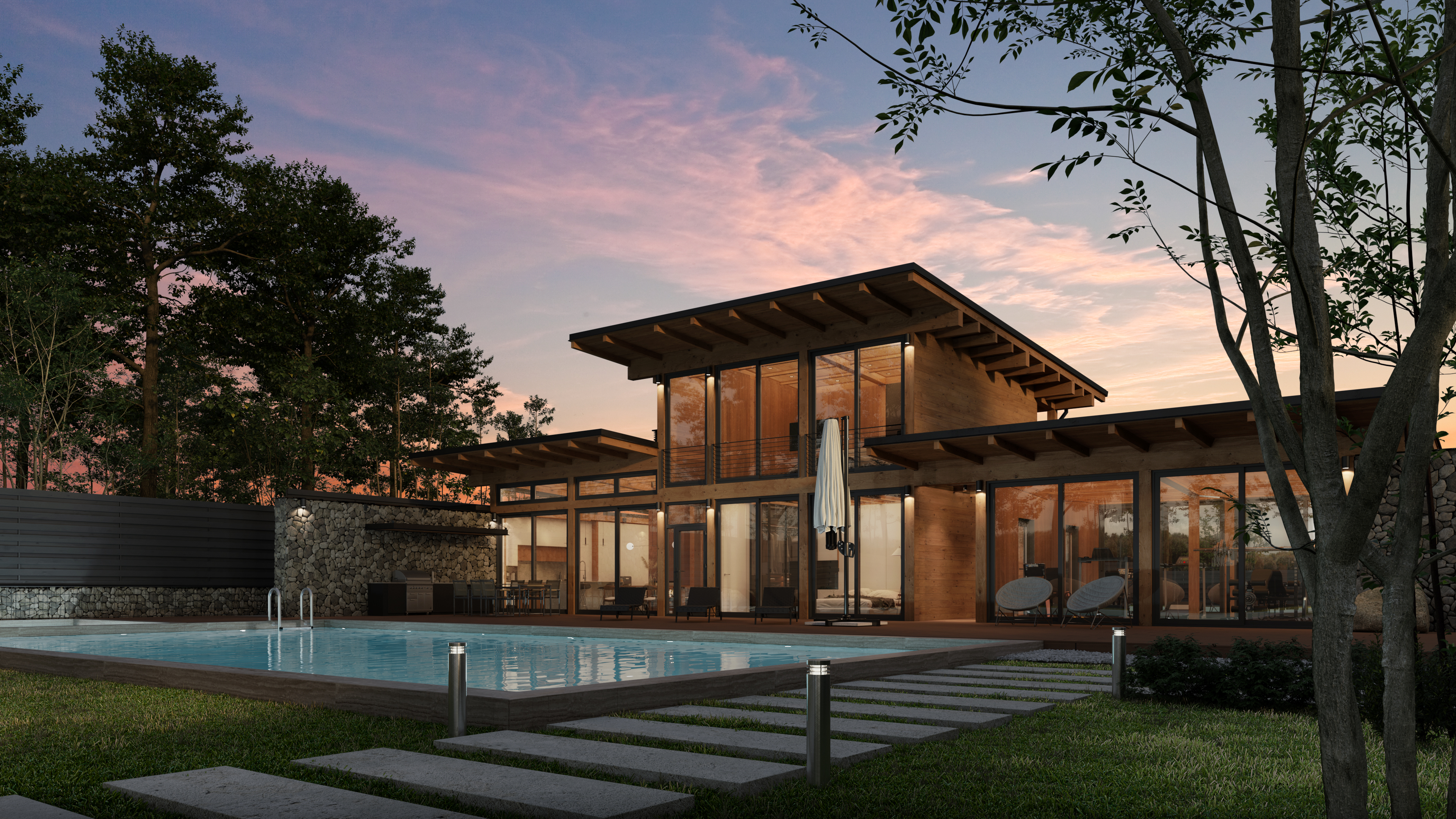 Pool House exterior-2