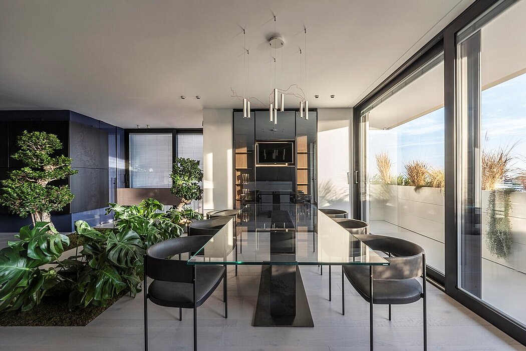 Penthouse I 绿色现代公寓丨意大利丨Piertito Cardillo 工作室-4