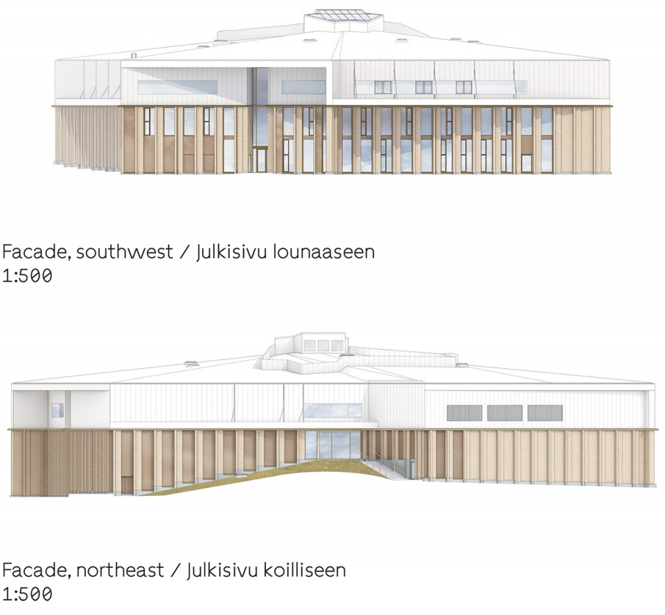 芬兰黑诺拉高中丨Lahdelma & Mahlamäki Architects-41