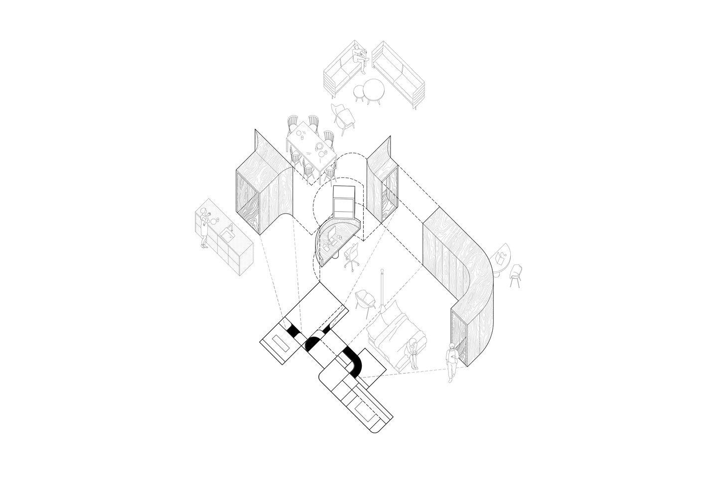 马德里百年老宅的现代改造丨西班牙马德里丨Gustavo Fernández Balbuena-14