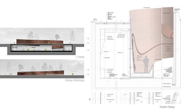 韩国战争纪念区域及游客中心建筑项目竞赛方案丨Tamirci Architects-9