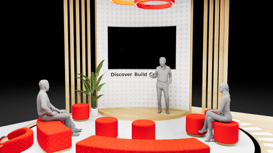 Mastercard 30·40 展位设计-7