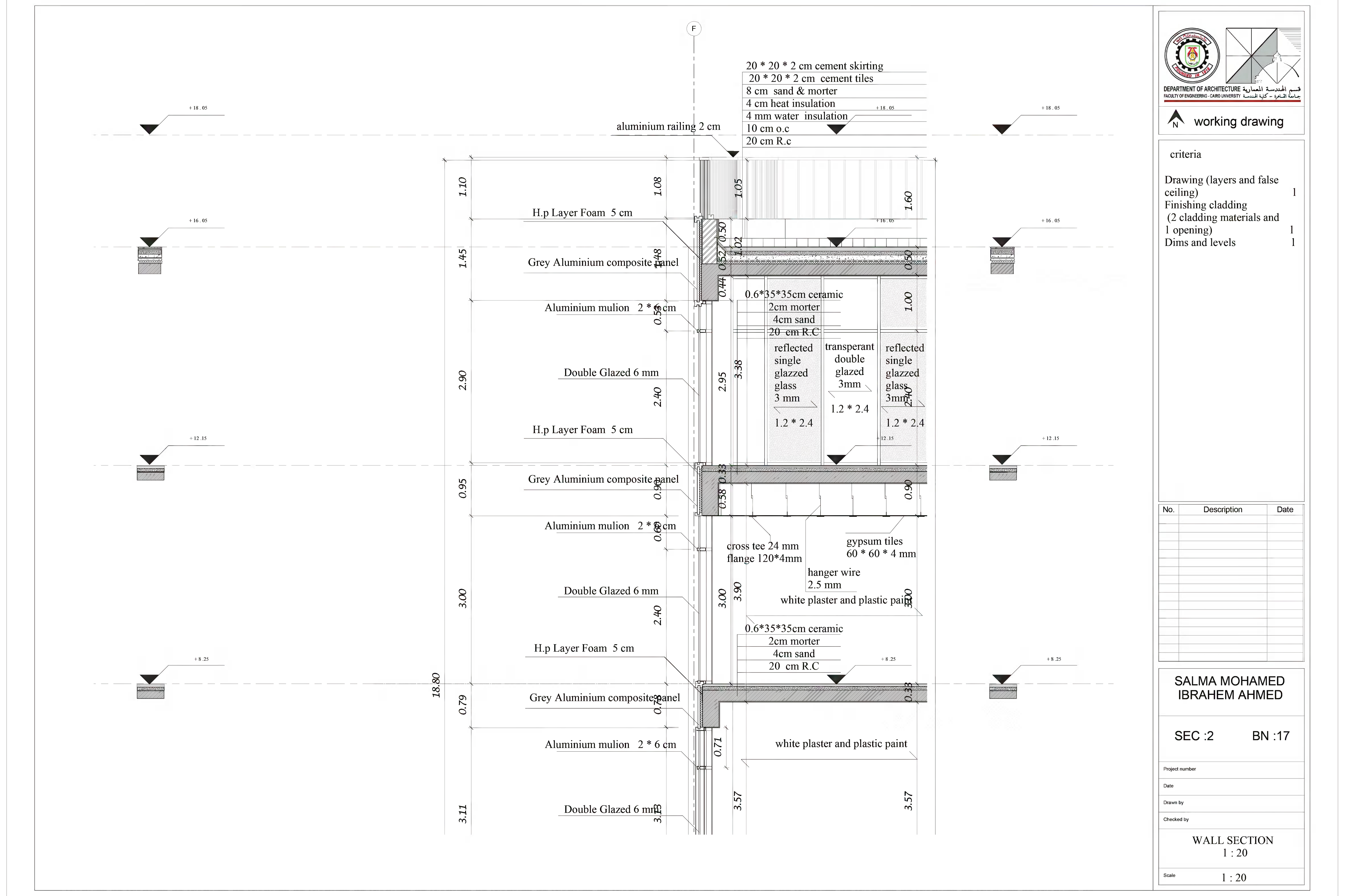 办公大楼工作图纸（三年级建筑）丨三年级建筑学 2021-10