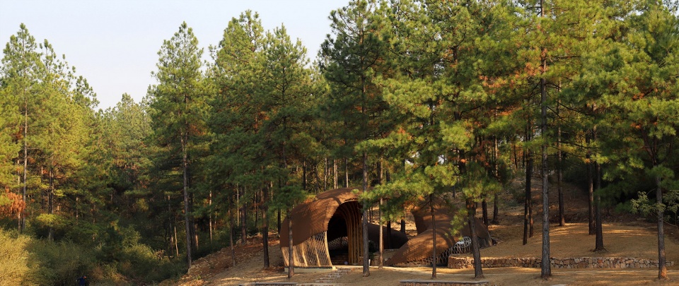 阴阳交融的「YU 舍」——竹构建筑的生态美学-3