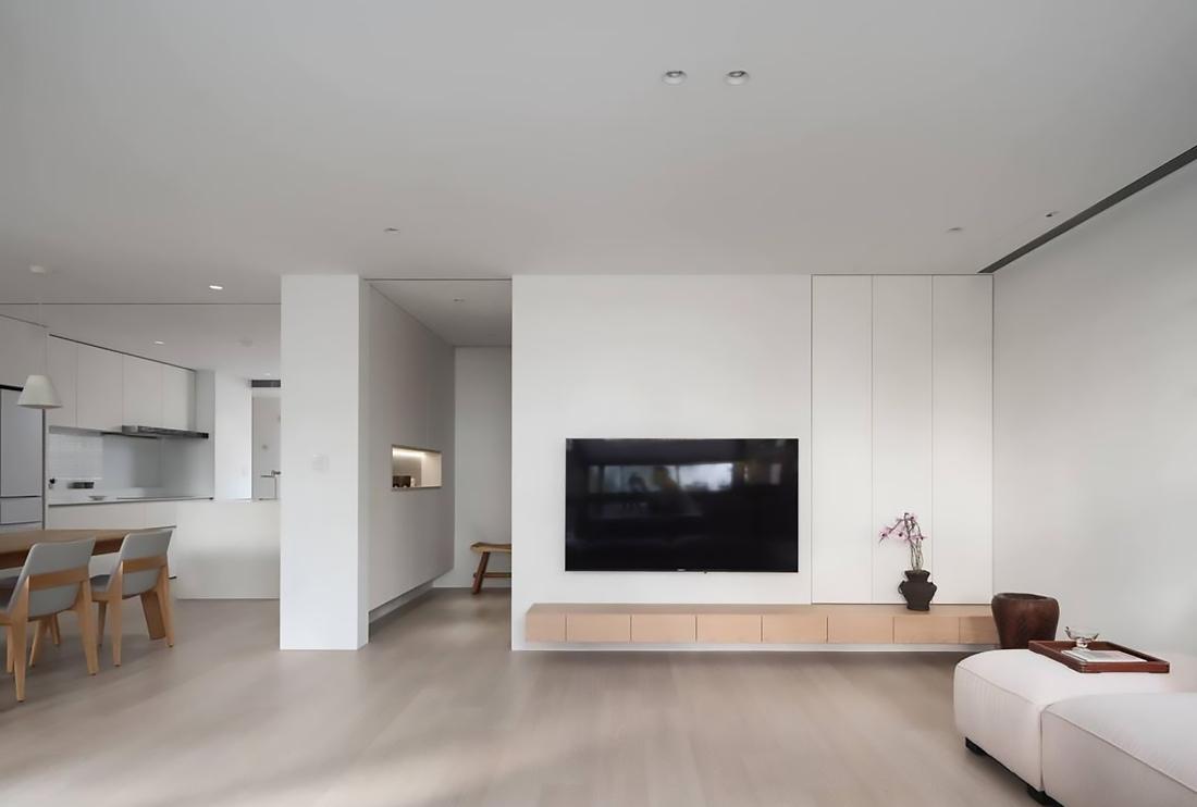 白色都市质感平层设计丨中国房山-3