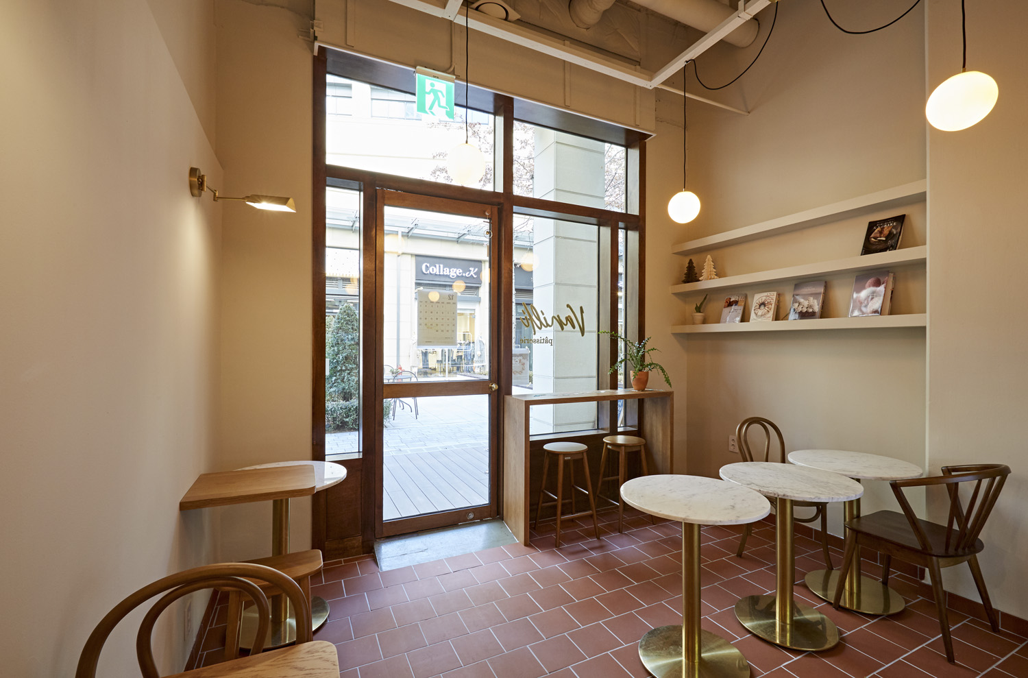 韩式小清新 14 坪甜品咖啡厅设计-8