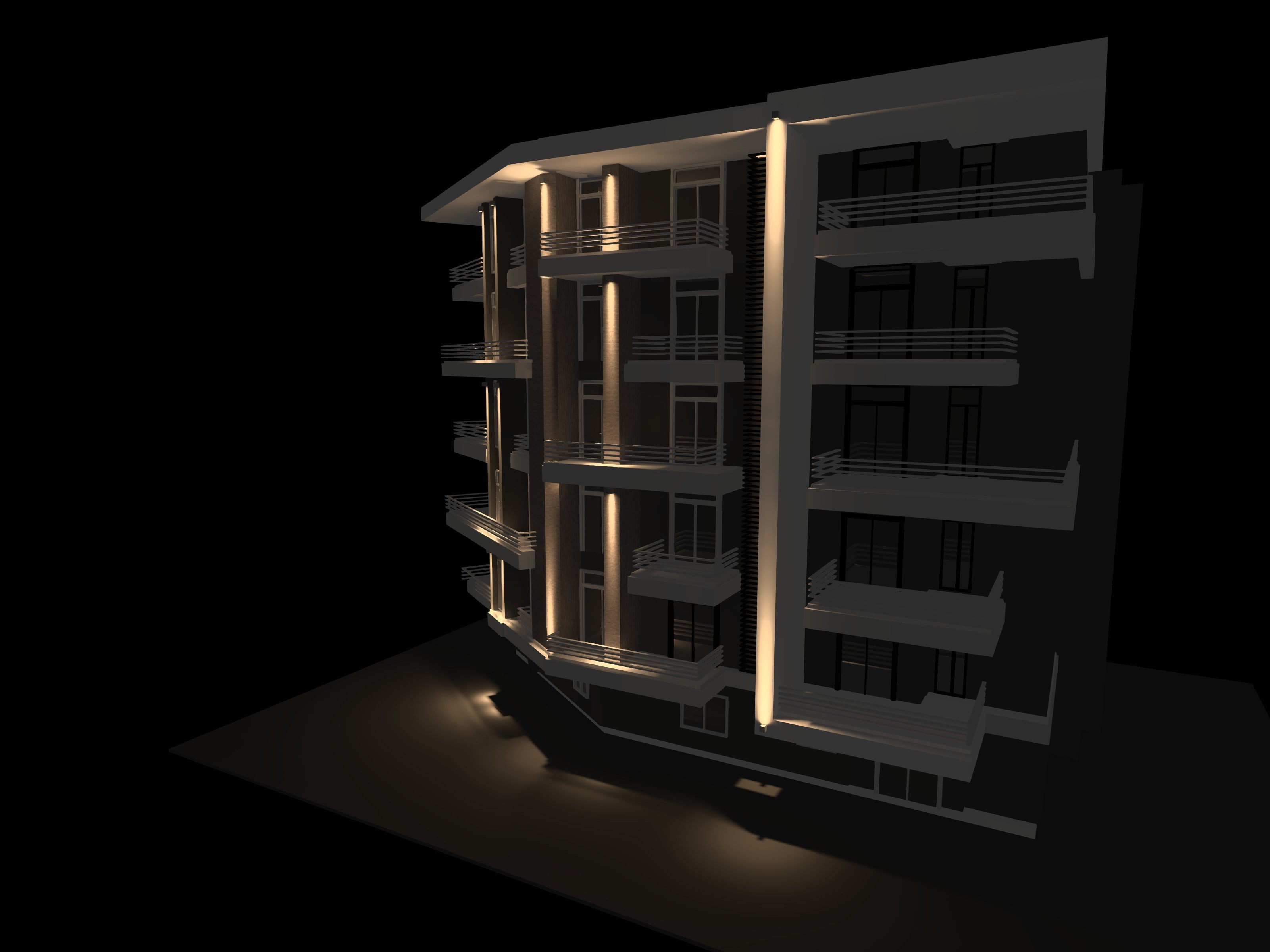 Residential Facade Lighting-2