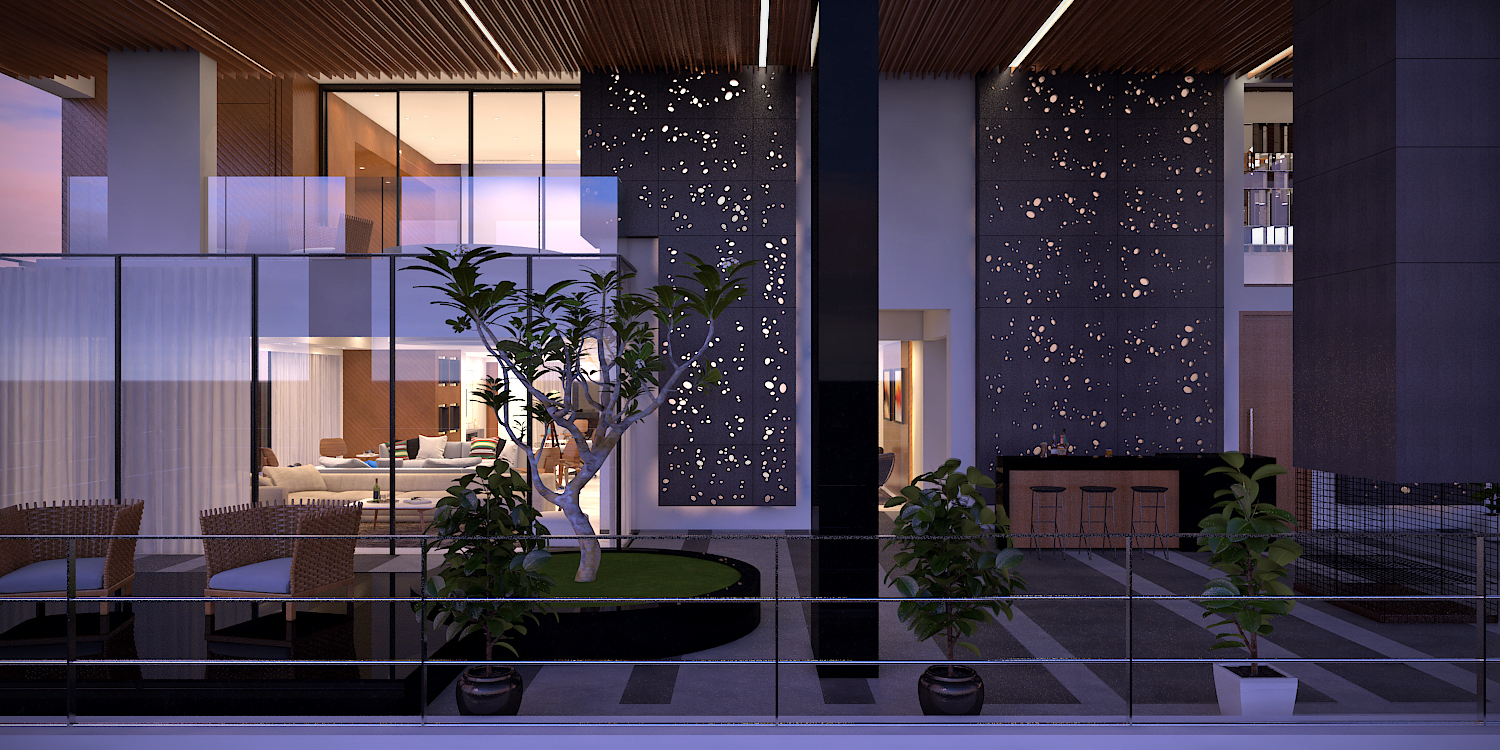 班德拉顶层公寓-0