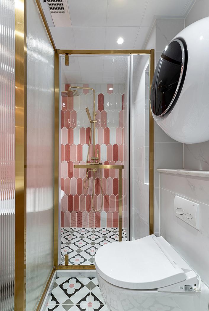 撞色搭配+全屋对称法则,复古与时尚全都要-51