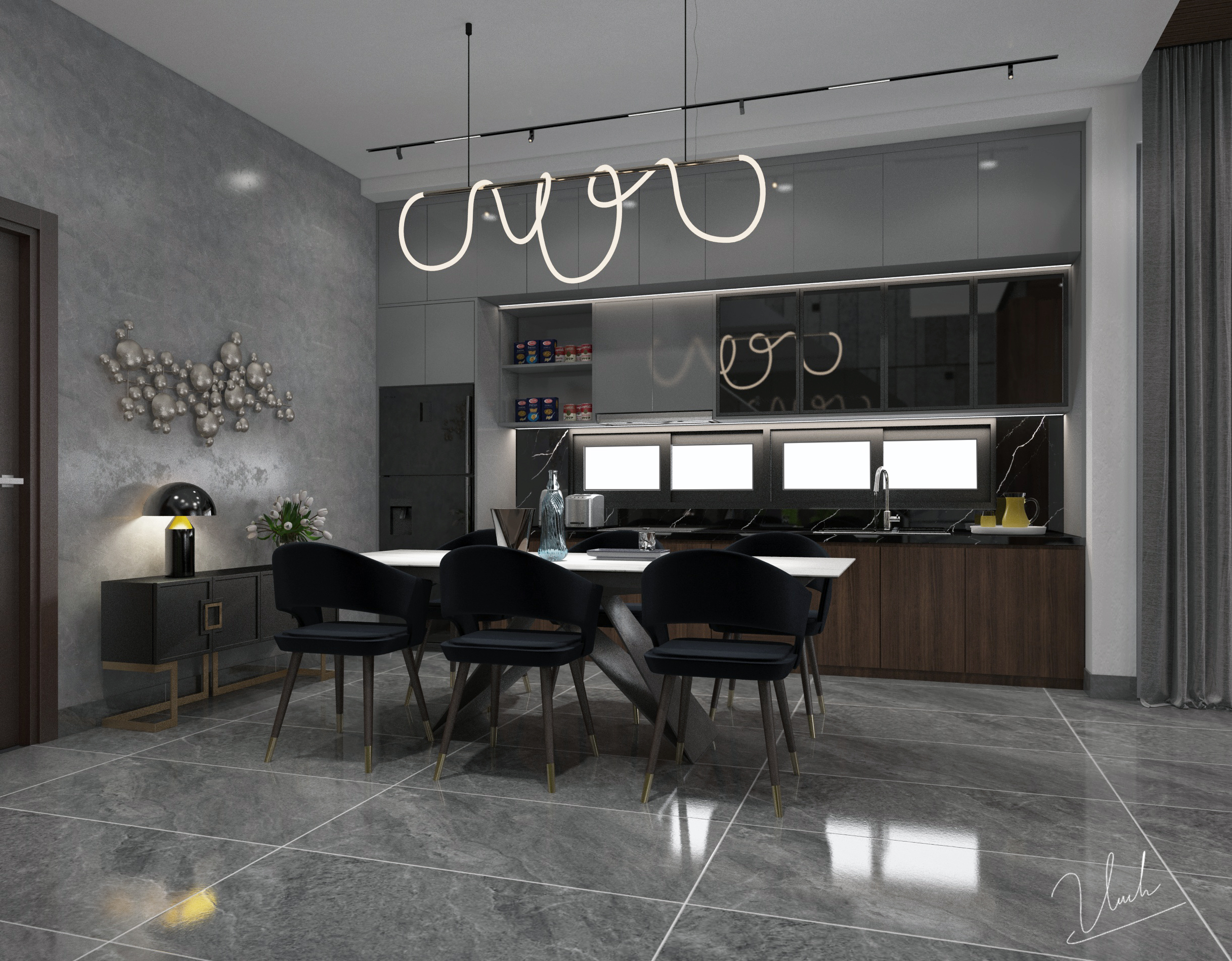 Interior - Livingroom Design - Binh Duong City-1