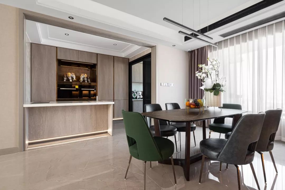 阜阳高档公寓极简主义家居设计,光与材质的完美融合-12